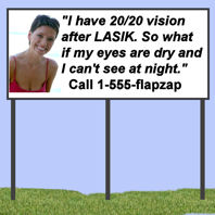 LASIK advertising